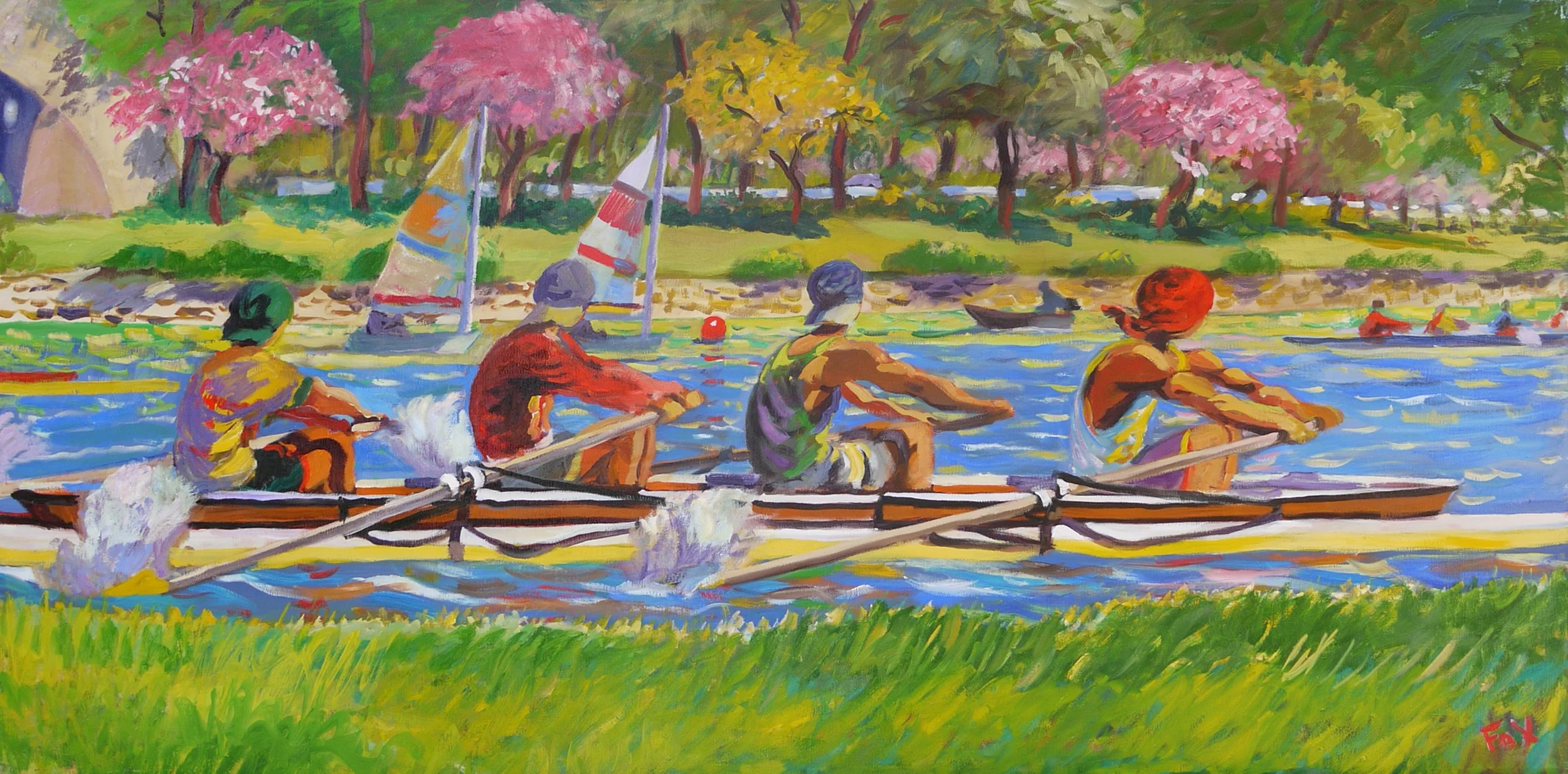 絵画 9161 Original Paintings — David Fox, Artist